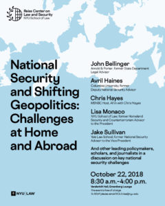 National Security Event Poster