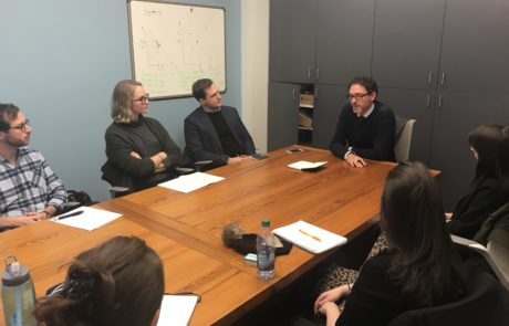 Bick Alexander Bick speaks to NYU law students