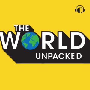 the World Unpacked podcast logo