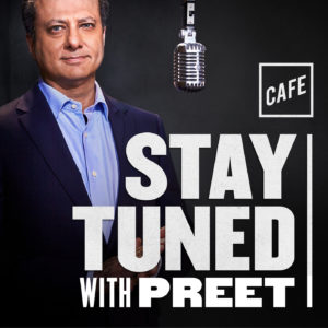 Logo for Stay Tuned with Preet podcast