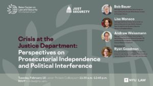 Twitter card for DOJ event