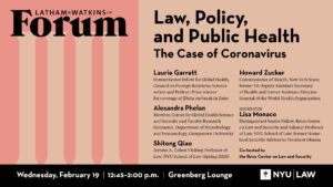 Forum on Coronavirus 1.19.20
