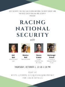 Racing National Security Poster Image