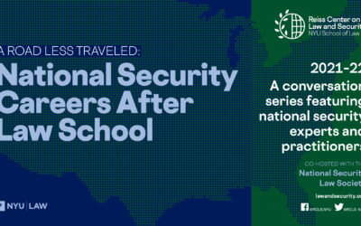 A Road Less Traveled: National Security Careers After Law School
