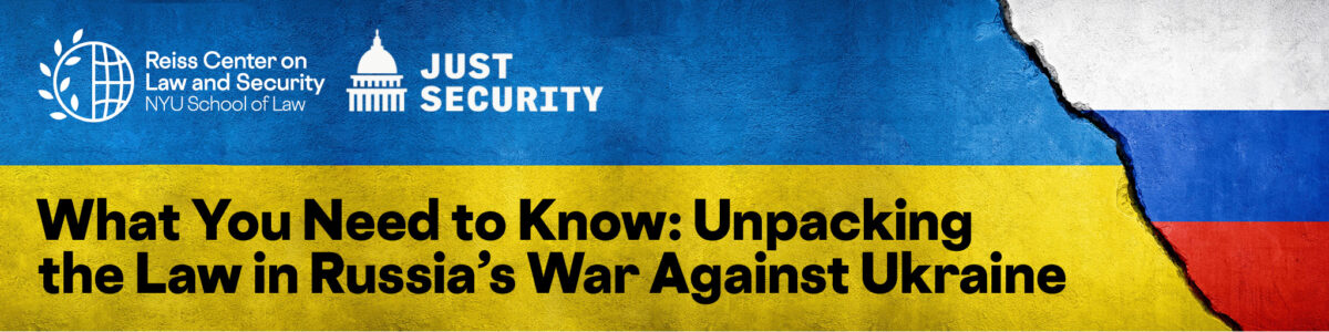 What You Need to Know - Chimene Keitner on US Intervention in Ukraine v ...