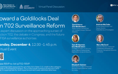 Toward a Goldilocks Deal on 702 Surveillance Reform