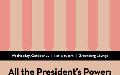 All the President's Power: What's Left of Checks and Balances? 